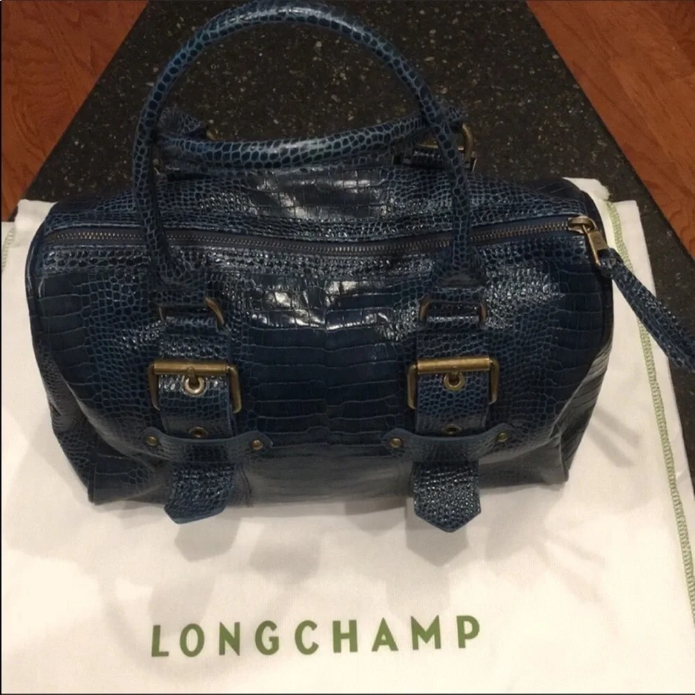Longchamp Kate Moss Gloucester Leather bag - Picture 3 of 14